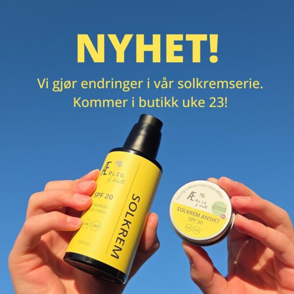 Solkrem 20 – mineralsolkrem med sinkoksid