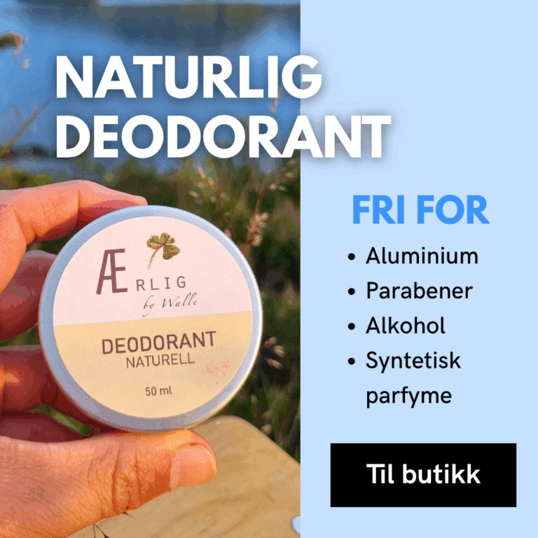 Foto naturlig deodorant fra ærlig by walle