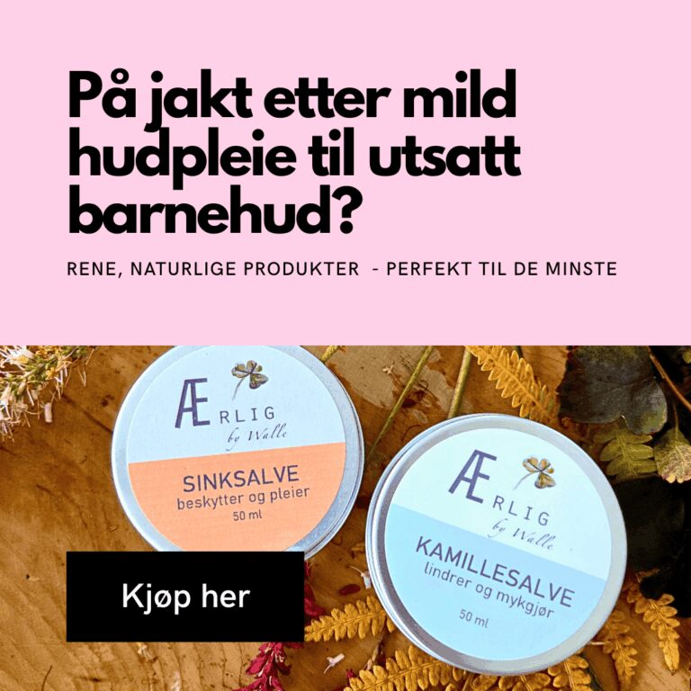 Foto forside ærlig by walle høstblader sinksalve kamillesalve